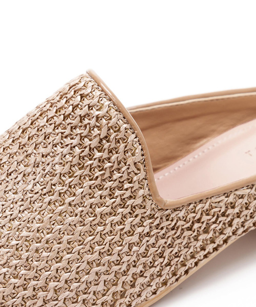 rectangle（レクタングル）の「メッシュミュールサンダル（サンダル・レディース・ダークブラウン/ベージュ・23㎝/24㎝/23.5㎝/24.5㎝）」の12枚目の写真