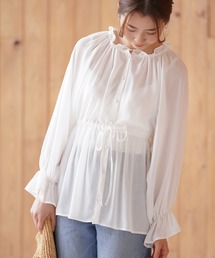 rps | ウエストドロストチュニック(シャツ/ブラウス)