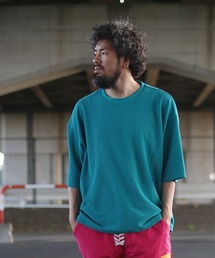【ネイタルデザイン】HEAVY WAFFLE WIDE TEE