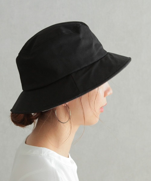 reca（レカ）の「飛沫・花粉対策◆取り外し可能 スクリーンハット（ハット・レディース・ブラック・FREE）」の14枚目の写真