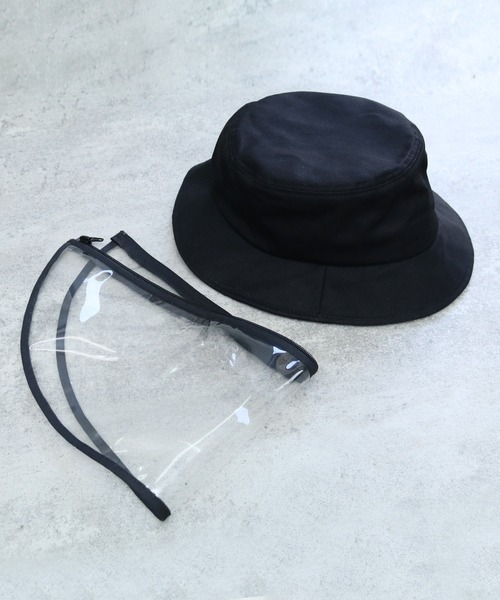 reca（レカ）の「飛沫・花粉対策◆取り外し可能 スクリーンハット（ハット・レディース・ブラック・FREE）」の12枚目の写真
