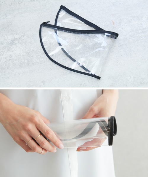 reca（レカ）の「飛沫・花粉対策◆取り外し可能 スクリーンハット（ハット・レディース・ブラック・FREE）」の7枚目の写真