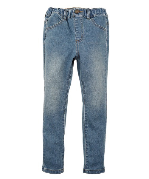 devirock(デビロック)の「楽デニム スキニーデニムパンツ(その他パンツ・キッズ・サックスブルー/ブルー系その他/ネイビー/ワンウォッシュ・130cm/150cm/120cm/160cm/140cm/110cm/100cm)」の14枚目の写真