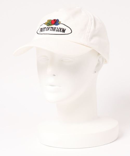 FRUIT OF THE LOOM(フルーツオブザルーム)の「OLD STYLE DAD CAP / 帽子 / 刺繍 / ユニセックス(キャップ・レディース・グリーン/ブラウン/レッド/ホワイト/ブラック・FREE)」の7枚目の写真