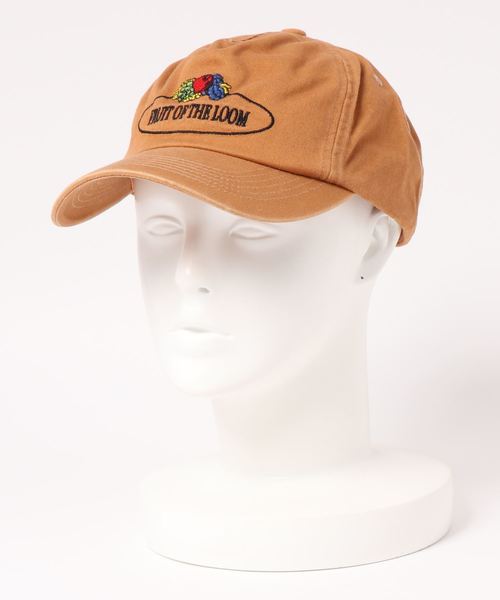FRUIT OF THE LOOM(フルーツオブザルーム)の「OLD STYLE DAD CAP / 帽子 / 刺繍 / ユニセックス(キャップ・レディース・グリーン/ブラウン/レッド/ホワイト/ブラック・FREE)」の9枚目の写真