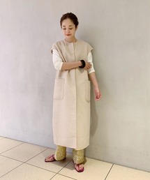 SHENERY（シーナリー）の「リバーロングジレ（その他アウター）」 - WEAR