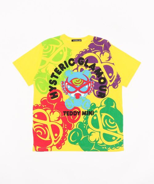 TEDDY MINIパネルプリントTシャツ(Tシャツ/カットソー)|HYSTERIC MINI(ヒステリックミニ)