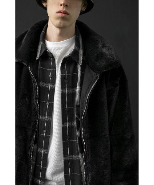 MONKEY TIME（モンキータイム）の「＜monkey time＞ FAUX FR ZIP