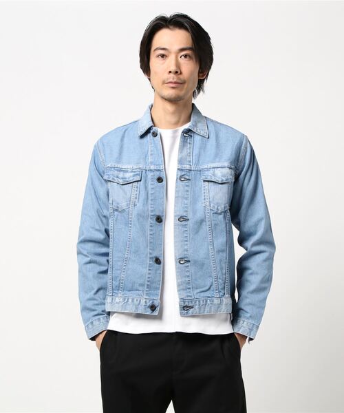 Kurowear Jacket KURO(クロ)の「【Bs】【it】【KURO】Jetta Denim Jacket Vintage Wash 02(デニムジャケット ...