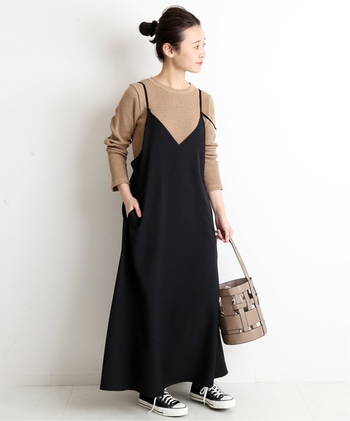 SLOBE IENA（スローブイエナ）の「コットンワッフルプルオーバー【手洗い可能】◆（Tシャツ/カットソー・レディース・チャコールグレー/ベージュ/ブルー/アイボリー・FREE）」の7枚目の写真