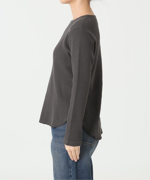 ナオ❤️サマーセール全品5%OFF❗️です。SLOBE IENA ダッフル セール】コットンワッフルプルオーバー【手洗い可能】◇（T