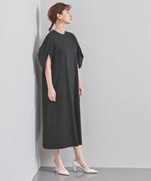 AKIRANAKA | ＜AKIRA NAKA（アキラ ナカ）＞スリットスリーブ カットソーワンピース ■■■(ワンピース)