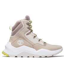 Timberland（ティンバーランド）の「メンズ マドバリー レザー&ファブリック サイドジップ スニーカー ブーツ - ライトベージュ（スニーカー・メンズ）」