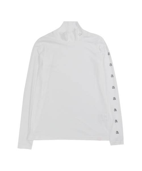 archivio(アルチビオ)の「<LADIES>アルチビオゴルフウェア ハイネックシャツ インナー(Tシャツ/カットソー・レディース・ホワイト×レッド/ホワイト×グレー/ブラック/ホワイト系その他・L/S/M)」の3枚目の写真