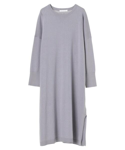 セール】ストレートラインニットワンピース ＊（ワンピース