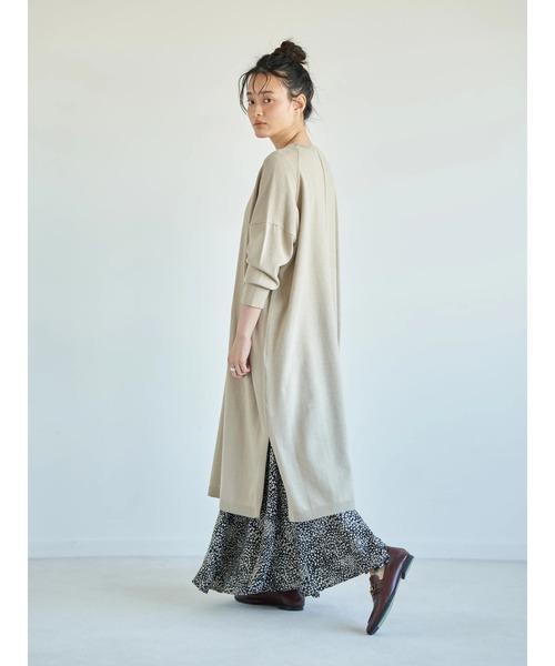 値下げしました⭐︎bcbg美ラインニットワンピ セール】ストレートラインニットワンピース ＊（ワンピース