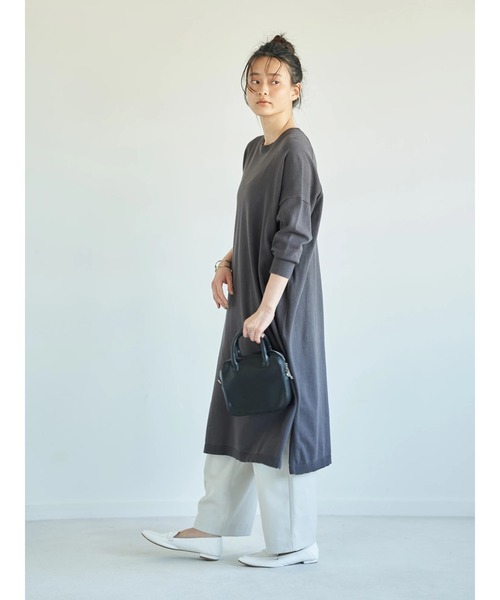 値下げしました⭐︎bcbg美ラインニットワンピ セール】ストレートラインニットワンピース ＊（ワンピース
