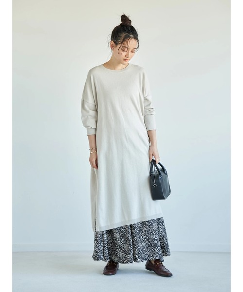 セール】ストレートラインニットワンピース ＊（ワンピース