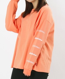 Dickies（ディッキーズ）の「【Dickies/ディッキーズ】バックプリント 袖プリント ブランドロゴ ロングスリーブTシャツ（Tシャツ/カットソー）」
