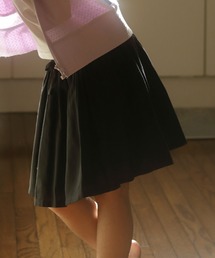 【D.fesense /ディーフェセンス】ウエストWゴムギャザースカート