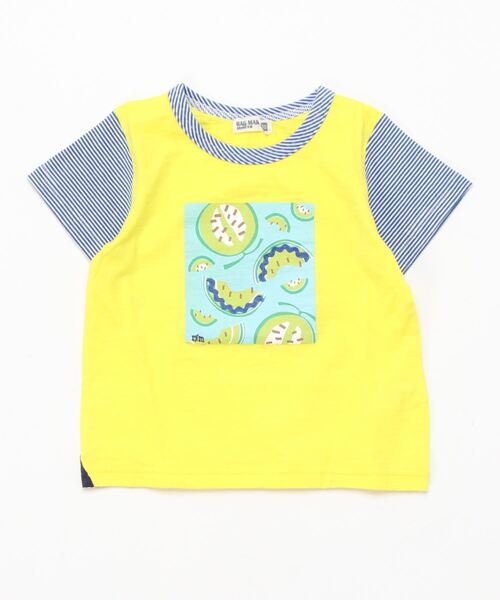 RAGMART(ラグマート)の「プリントTシャツ フルーツ柄(Tシャツ/カットソー・キッズ・グリーン/イエロー/オフホワイト・110cm/120cm/100cm/130cm)」の14枚目の写真