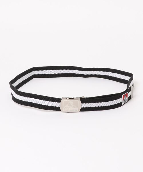 BEN DAVIS（ベンデイビス）の「《BEN DAVIS》GI BELT BORDER（ベルト・メンズ・ブラック×ホワイト/ブルー系その他/ブラウン・FREE）」の7枚目の写真