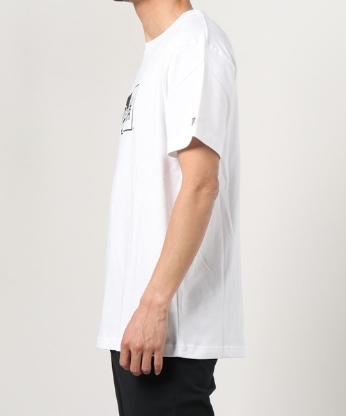 NEW ERA(ニューエラ)の「【NEW ERA/ニューエラ】 ブランドボックスロゴ プリント 半袖Tシャツ/ BOX LOGO/ ホワイト(Tシャツ/カットソー・メンズ・ホワイト・M/XL/L)」の4枚目の写真