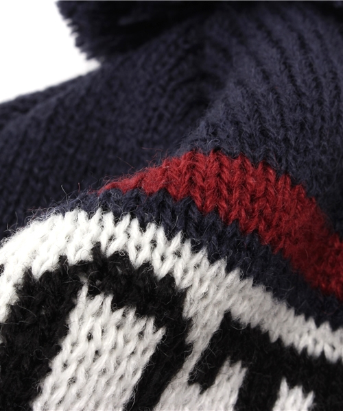 HYSTERIC GLAMOUR（ヒステリックグラマー）の「DO NOT BOTHER ボンキャップ（ニットキャップ/ビーニー・メンズ・レッド/グリーン/ネイビー・FREE）」の8枚目の写真