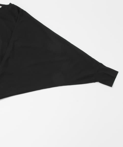LAATO（ラート）の「DOLMAN SLIT LONG T-SHIRTS（Tシャツ/カットソー・レディース・ホワイト/ブラック・FREE）」の22枚目の写真