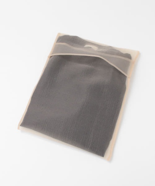 LAATO（ラート）の「DOLMAN SLIT LONG T-SHIRTS（Tシャツ/カットソー・レディース・ホワイト/ブラック・FREE）」の10枚目の写真