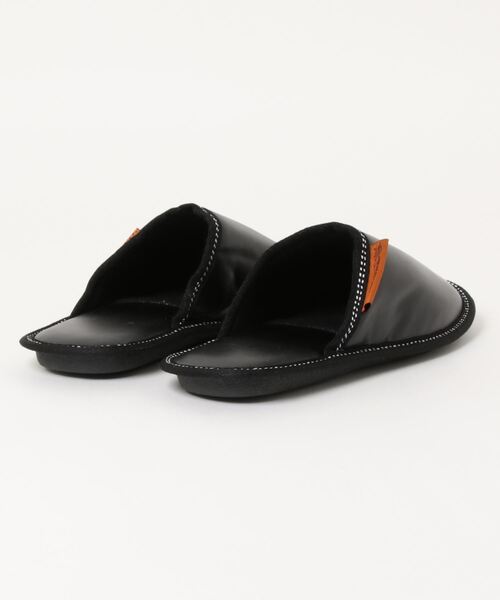 DULTON(ダルトン)の「PU SLIPPERS EV WOMEN/ルームシューズ for WOMEN(ルームシューズ/スリッパ・レディース・ネイビー/ブラック/ブラウン・FREE)」の4枚目の写真