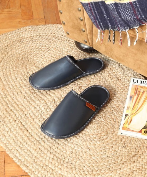DULTON(ダルトン)の「PU SLIPPERS EV WOMEN/ルームシューズ for WOMEN(ルームシューズ/スリッパ・レディース・ネイビー/ブラック/ブラウン・FREE)」の12枚目の写真
