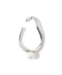 Ray BEAMS / シルバー ニュアンス イヤーカフ