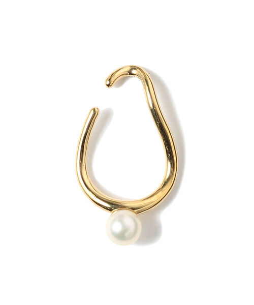 Ray BEAMS（レイビームス）の「Ray BEAMS / シルバー ニュアンス イヤーカフ（イヤーカフ・レディース・シルバー/ゴールド・ONE SIZE）」の2枚目の写真