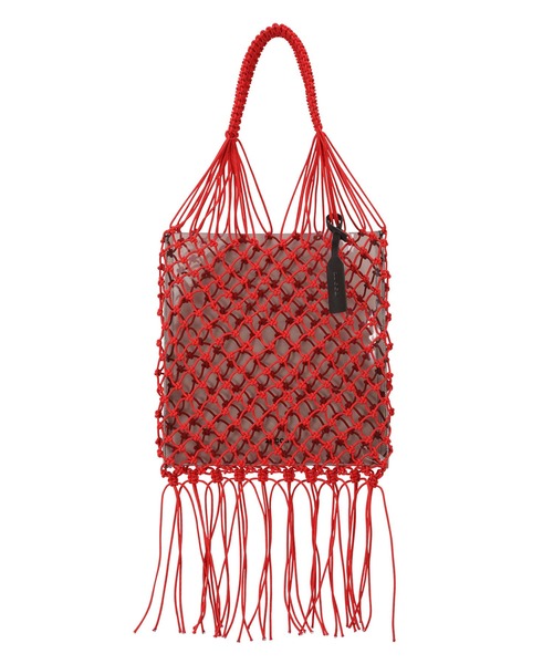 ZUCCA レッド トートバッグ　マチあり 新品未使用 CABANE de ZUCCa（トートバッグ）のフリマアイテム一覧