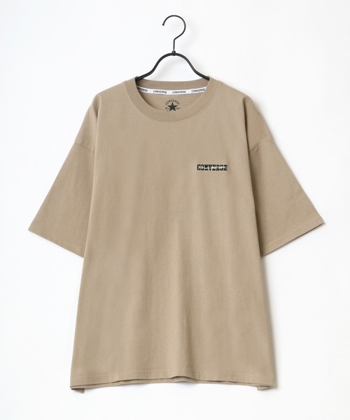 CONVERSE(コンバース)の「CONVERSE/コンバース ビッグシルエット バックプリント シューズ イラスト Tシャツ(Tシャツ/カットソー・メンズ・ホワイト/ブラック/ベージュ/グリーン・LL/M/L)」の10枚目の写真