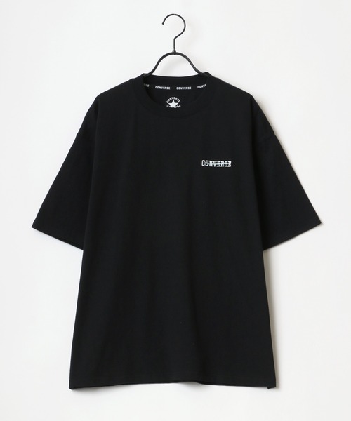 CONVERSE(コンバース)の「CONVERSE/コンバース ビッグシルエット バックプリント シューズ イラスト Tシャツ(Tシャツ/カットソー・メンズ・ホワイト/ブラック/ベージュ/グリーン・LL/M/L)」の7枚目の写真