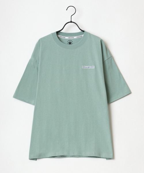 CONVERSE(コンバース)の「CONVERSE/コンバース ビッグシルエット バックプリント シューズ イラスト Tシャツ(Tシャツ/カットソー・メンズ・ホワイト/ブラック/ベージュ/グリーン・LL/M/L)」の17枚目の写真