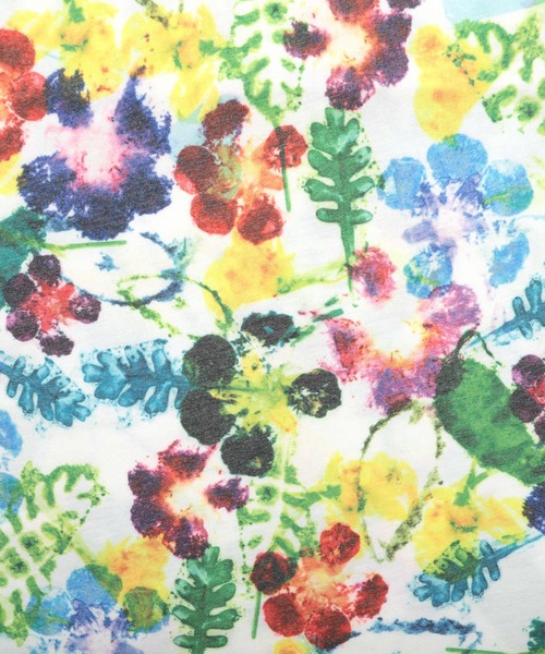 Design Tshirts Store graniph（デザイン　ティーシャツ　ストア　グラニフ）の「ハンマードプランツ | 総柄タンクトップ(オフホワイト)（タンクトップ・レディース・オフホワイト・FREE）」の2枚目の写真