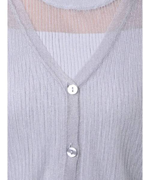 LAGUNAMOON（ラグナムーン）の「シアーリブニットアンサンブル（ニット/セーター・レディース・ベージュ/ブラック/ライトグレー・FREE）」の12枚目の写真