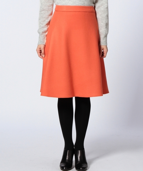 UNITED ARROWS(ユナイテッドアローズ)の「<dahl’ia(ダリア)> WL NYL フレアスカート ◆(スカート・レディース・ベージュ/オレンジ・SMALL/X-SMALL)」の11枚目の写真