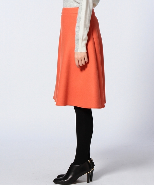 UNITED ARROWS(ユナイテッドアローズ)の「<dahl’ia(ダリア)> WL NYL フレアスカート ◆(スカート・レディース・ベージュ/オレンジ・SMALL/X-SMALL)」の12枚目の写真