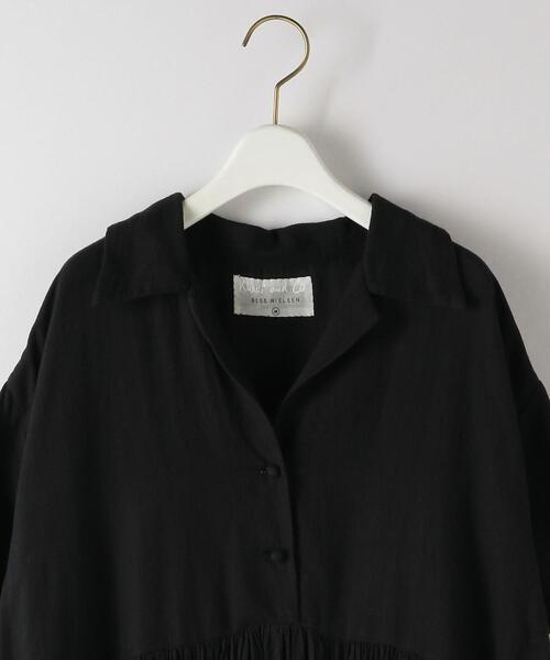 Khadi ＆ Co アンドラプレインドレス FLORA ブラック　S Khadi ＆ Co アンドラプレインドレス FLORA ブラック S