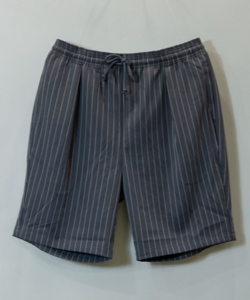 JACKROSE(ジャックローズ)の「JE-ピンストライプ-ショーツ(その他パンツ・メンズ・チャコールグレー/ブラック/グレー・M/L)」の1枚目の写真