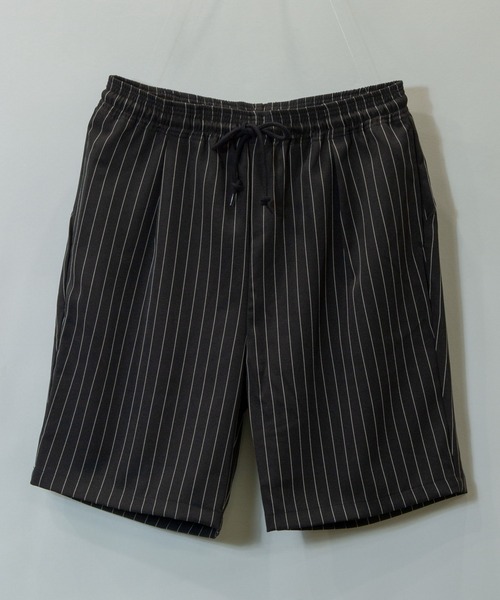 JACKROSE(ジャックローズ)の「JE-ピンストライプ-ショーツ(その他パンツ・メンズ・チャコールグレー/ブラック/グレー・M/L)」の2枚目の写真