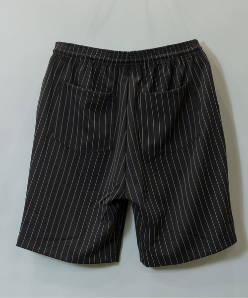 JACKROSE(ジャックローズ)の「JE-ピンストライプ-ショーツ(その他パンツ・メンズ・チャコールグレー/ブラック/グレー・M/L)」の5枚目の写真
