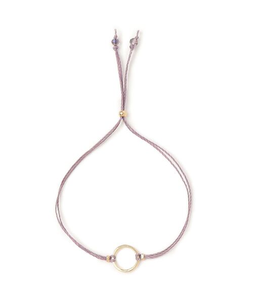 SHIPS（シップス）の「ラッキーカラーサークルブレスレット（ブレスレット・レディース・ピンク/ベビーピンク/ブルー/イエロー/ライトブルー/ラベンダー/レッド/グリーン・ONE SIZE）」の5枚目の写真