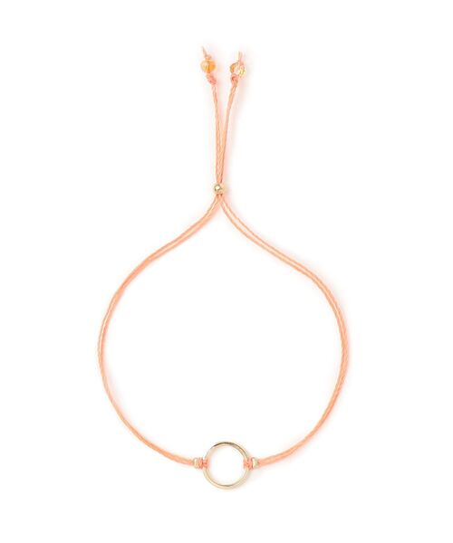 SHIPS（シップス）の「ラッキーカラーサークルブレスレット（ブレスレット・レディース・ピンク/ベビーピンク/ブルー/イエロー/ライトブルー/ラベンダー/レッド/グリーン・ONE SIZE）」の7枚目の写真