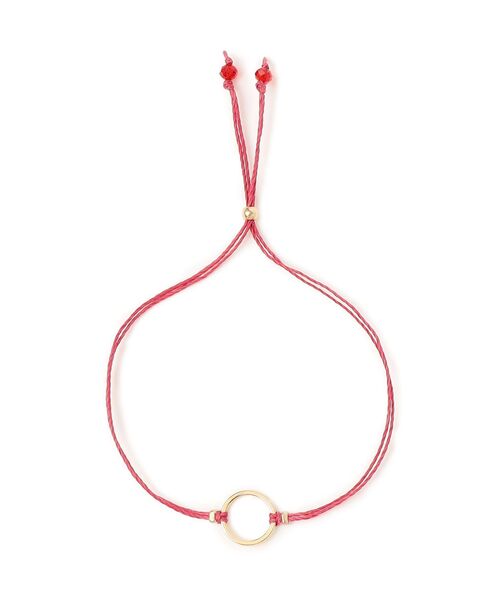 SHIPS（シップス）の「ラッキーカラーサークルブレスレット（ブレスレット・レディース・ピンク/ベビーピンク/ブルー/イエロー/ライトブルー/ラベンダー/レッド/グリーン・ONE SIZE）」の8枚目の写真