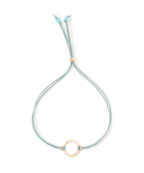 SHIPS（シップス）の「ラッキーカラーサークルブレスレット（ブレスレット・レディース・ピンク/ベビーピンク/ブルー/イエロー/ライトブルー/ラベンダー/レッド/グリーン・ONE SIZE）」の3枚目の写真